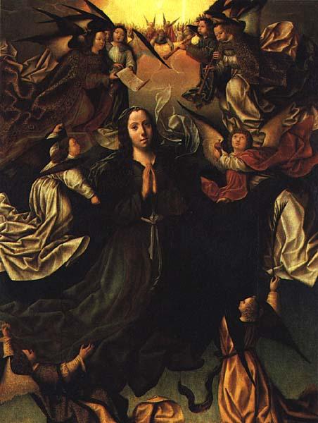FERNANDES, Vasco Assumption of the Virgin  dfg France oil painting art
